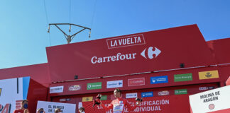 La Vuelta a España llegó a Molina de Aragón el 17 de agosto de 2021.