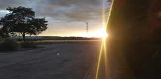 Las nubes de la tarde pueden volver a convertirse en tormenta, a la caída del sol. (Foto: La Crónic@)