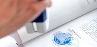 Documento legitimado en una notaría.