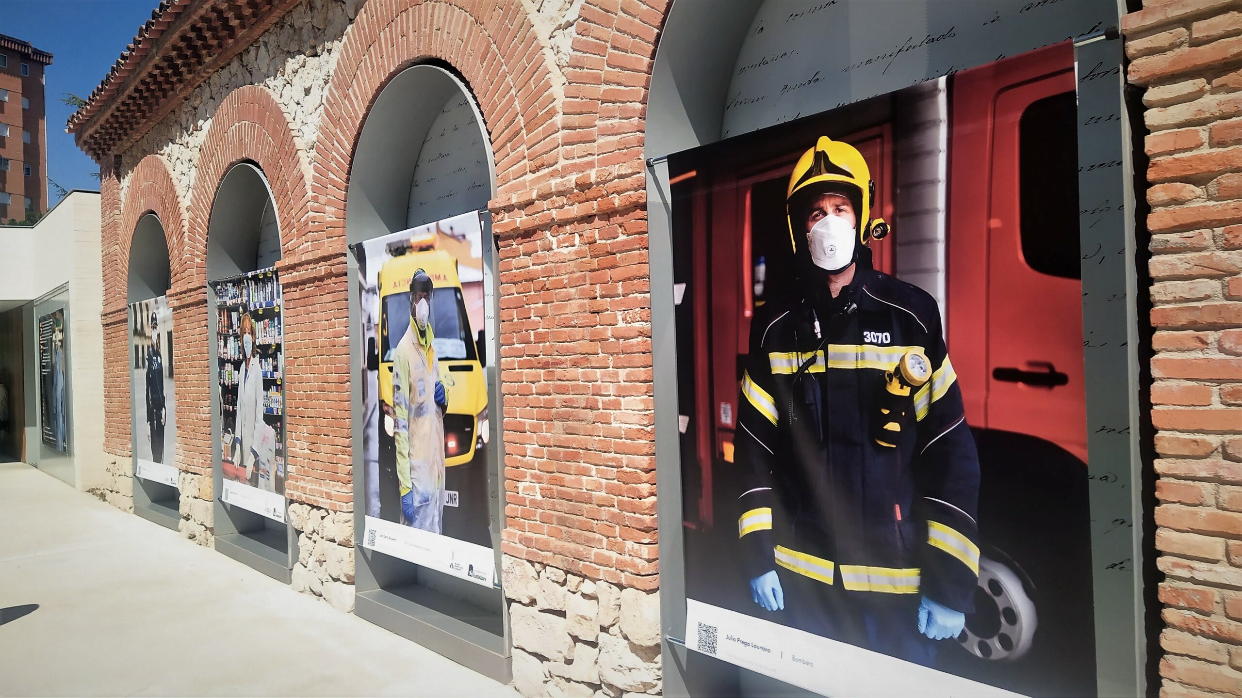 Ases del coronavirus. Exposición en el Museo Sobrino de Guadalajara. Fotografías de Nacho Izquierdo. (Foto: La Crónic@) 