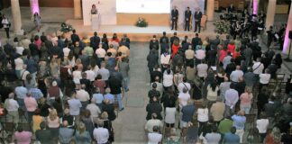 Última recepción de alcaldes organizada por la Diputación, en septiembre de 2019.