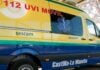 Aplastada la pierna de una trabajadora en Azuqueca UVO móvil del SESCAM en la provincia de Guadalajara.
