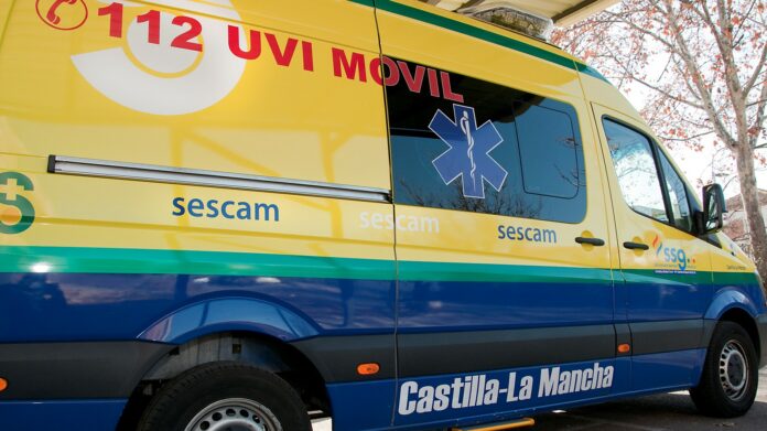 UVO móvil del SESCAM en la provincia de Guadalajara.