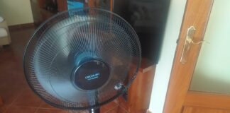 Los ventiladores domésticos ayudan estos días a evitar la asfixia absoluta. (Foto: La Crónic@)