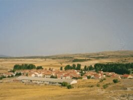 Campisábalos podría ver algo de nieve este martes, si se cumple la previsión de la Aemet.