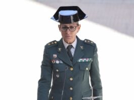 La teniente coronel Cristina Moreno.