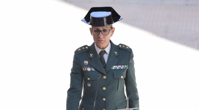 La teniente coronel Cristina Moreno.