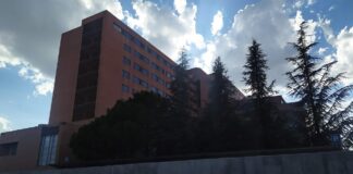 El Hospital de Guadalajara en la tarde del 31 de agosto de 2021. (Foto: La Crónic@)