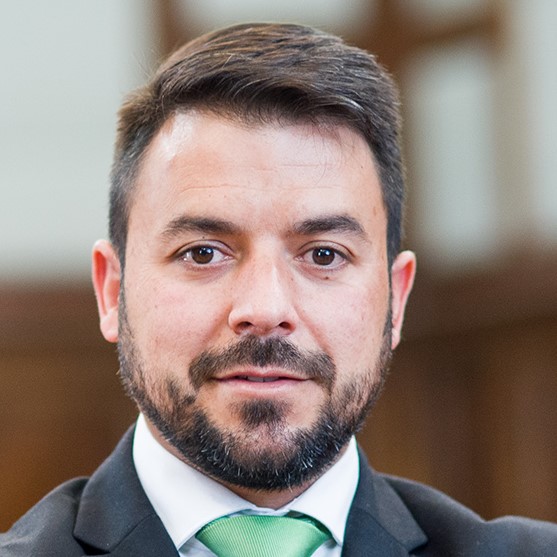 Iván Sánchez, diputado provincial de Vox en Guadalajara.