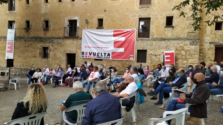 Asamblea de Priego de "La España Vaciada".