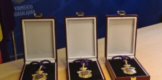 Medallas de Oro de la Ciudad de Guadalajara.