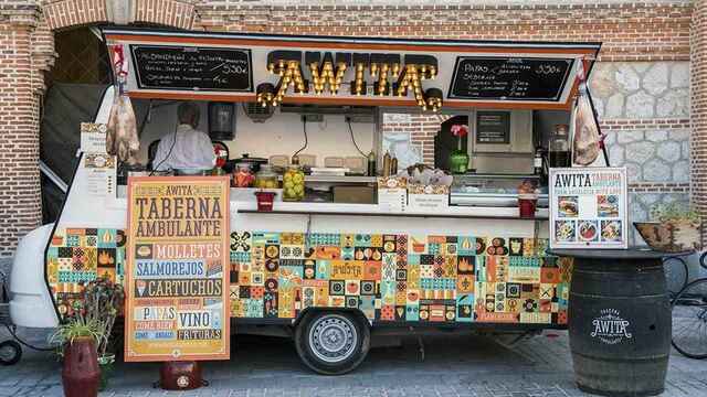 Ejemplo de gastroneta, como las que se pueden autorizar en Guadalajara.