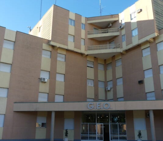 Acuartelamiento del GEO en Guadalajara. (Foto: La Crónic@)