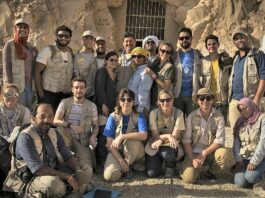 Grupo de Investigación de Ciencias de la Arqueología, en Egipto.