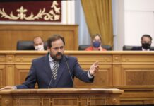 Núñez, en la primera jornada del Debate sobre el Estado de la Región.