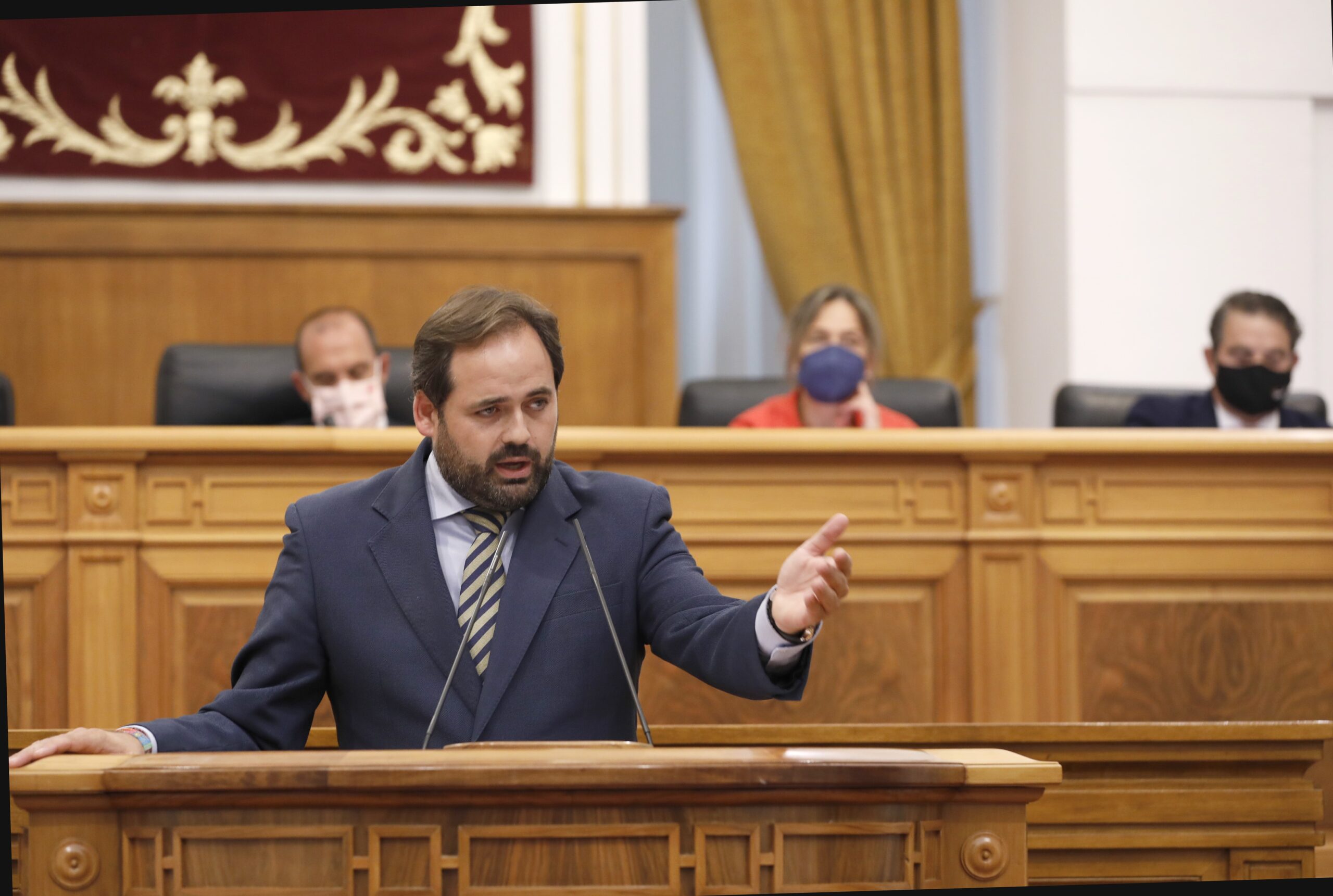 Núñez, en la primera jornada del Debate sobre el Estado de la Región.