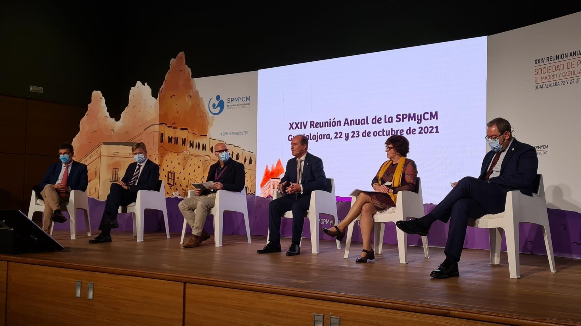 Inauguración de la XXIV Reunión Anual de la SPMyCM, el 22 de octubre de 2021, en Guadalajara. (Foto: EP)