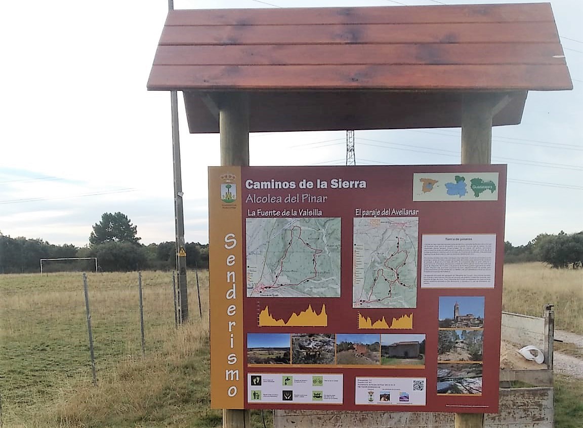 Rutas senderistas en Alcolea del Pinar.