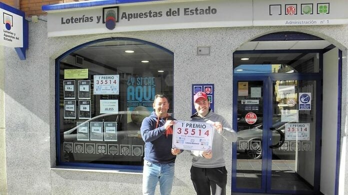 Administración de Loterías Nº1 de la localidad de Azuqueca de Henares que ha premiado un boleto.
