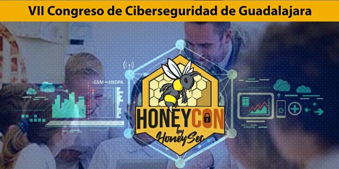 Cartel anunciador de la HoneyCON21, que se celebra en Guadalajara.