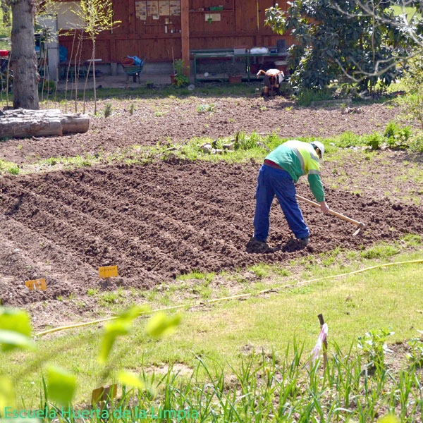 En la Huerta La Limpia de Guadalajara no falta un huerto.
