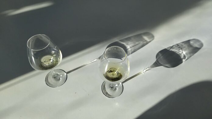 Degustación de vinos en la última planta de la 