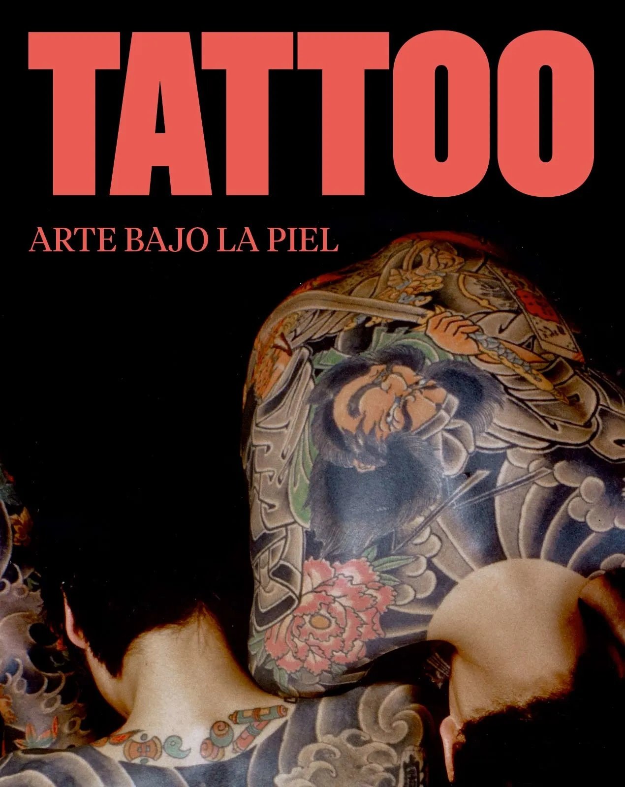 Cartel de la exposición "Tattoo", en el Caixaforum de Madrid.