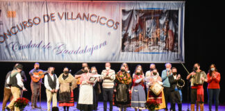 Primer premio del concurso de villancicos "Ciudad de Guadalajara" de 2021.