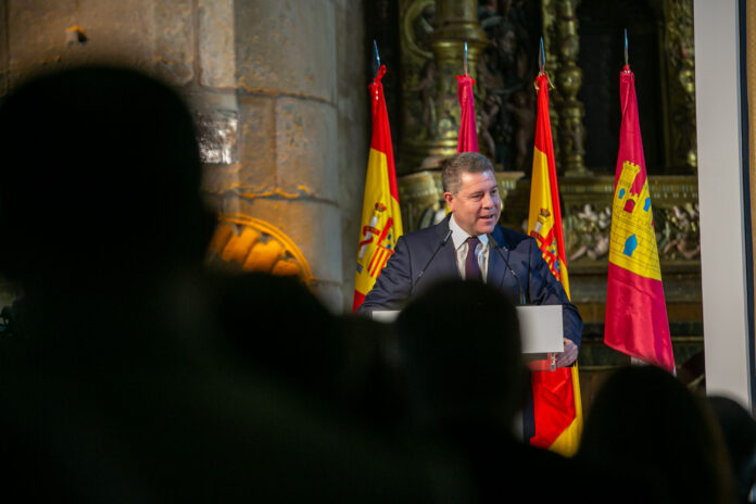 Intervención de García-Page en el acto de Alarcón.