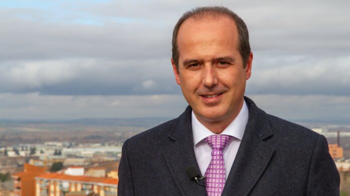 Alberto Rojo, alcalde de Guadalajara, en una fotografía institucional a finales de 2021.