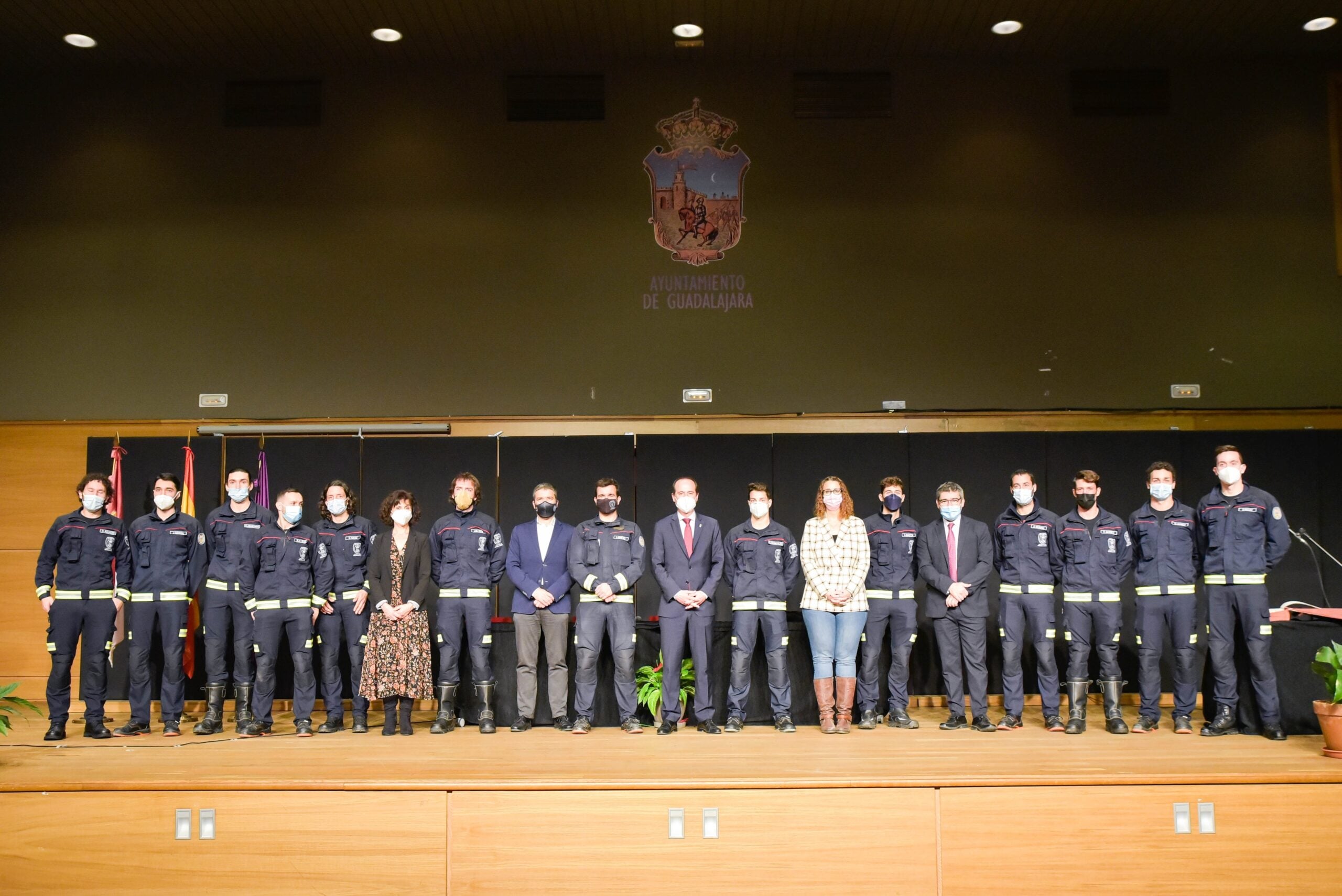 Toma de posesión de nuevos bomberos de Guadalajara.