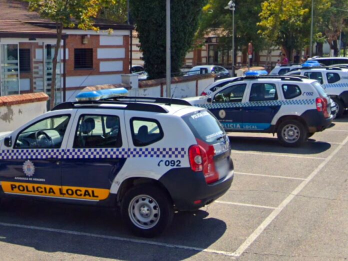 Vehículos de la Policía Local de Azuqueca de Henares.