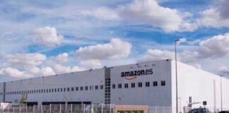 Las cargas no llegaban al centro logístico de Amazon en San Fernando de Henares.