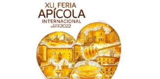 El cartel de la Feria Apícola de Pastrana de 2022 es de un diseñador murciano.
