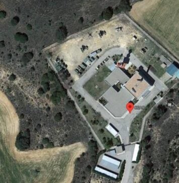 Vista cenital de las instalaciones del CEAR en Guadalajara. (Foto: Google Maps)