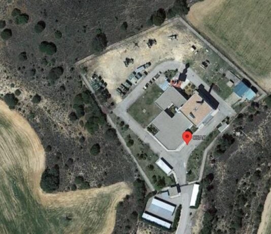 Vista cenital de las instalaciones del CEAR en Guadalajara. (Foto: Google Maps)