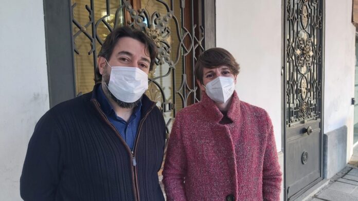 Susana Martínez y Jorge Riendas, de AIKE.