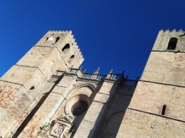Fachada de la catedral de Sigüenza