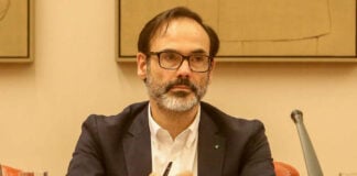 Fernando Garea en 2019, durante su etapa como presidente de la agencia EFE.