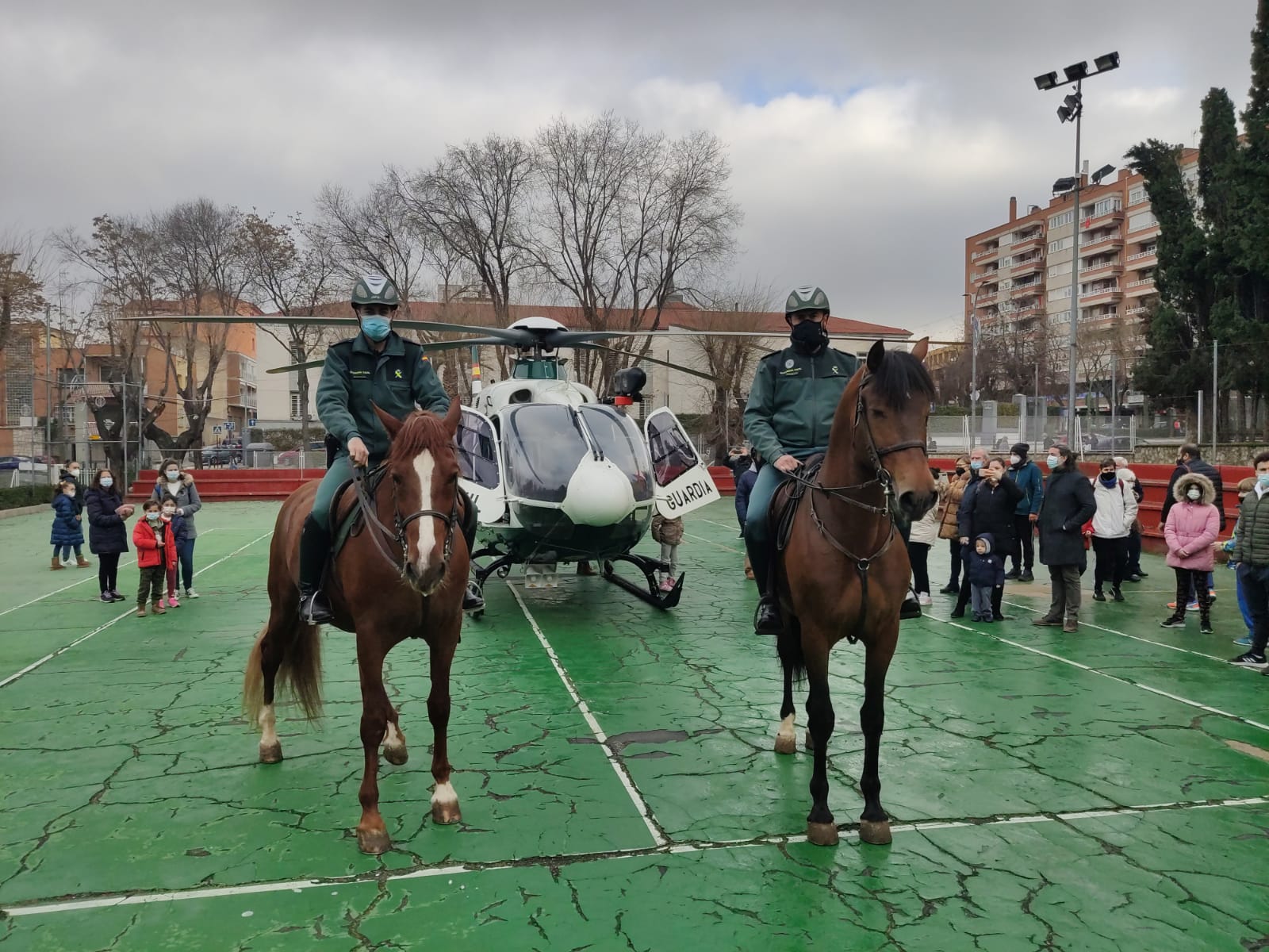 La Guardia Civil se ha hecho muy presente en la última jornada del Naviguad, este martes.