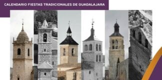 Portada del calendario de fiestas tradicionales de la provincia de Guadalajara 2022.