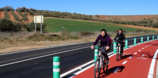 El campo de golf de Cabanillas cuenta con un acceso más cómodo y renovado para peatones, ciclistas y coches.