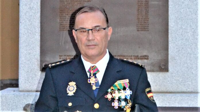 Ángel Alcázar. comisario de la Policía Nacional en Guadalajara.