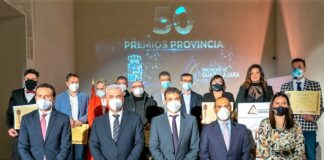 Entrega de los premios "Provincia de Guadalajara" 2021, en Cogolludo.