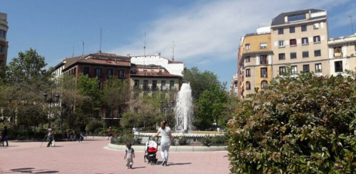 Plaza de Olavide.