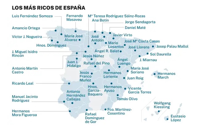 Guadalajara, sin ricos de los que dejar constancia, según el diario 