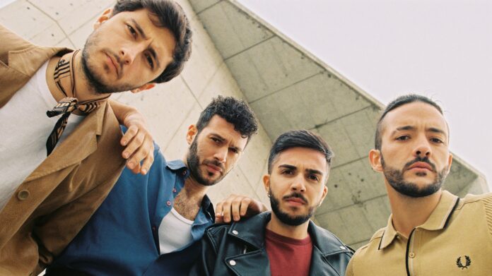 Los cuatro integrantes de Arde Bogotá.