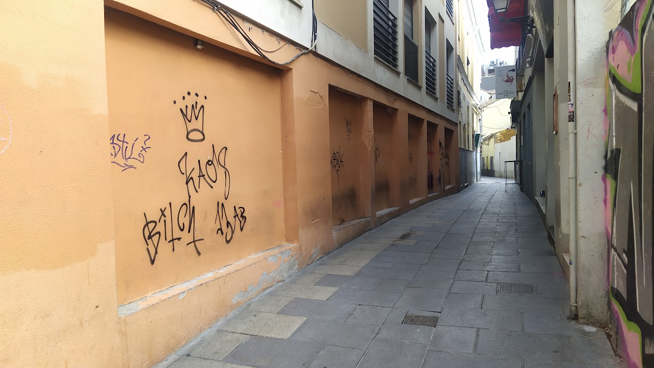 Calle Bardales en la tarde del 4 de marzo de 2022. (Foto: La Crónic@)