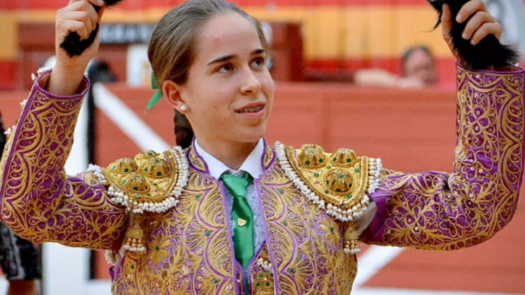 Carla Otero, en tarde de triunfo.