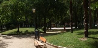 Rincón del parque de la Concordia, en Guadalajara. (Foto: La Crónic@)